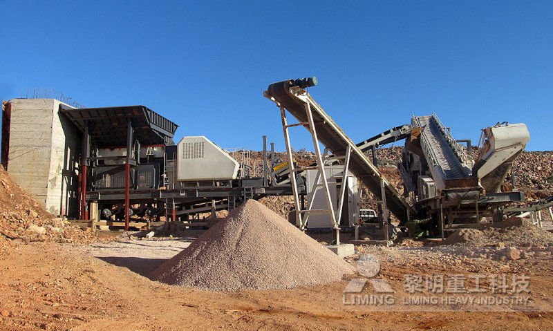 建筑垃圾處理現場