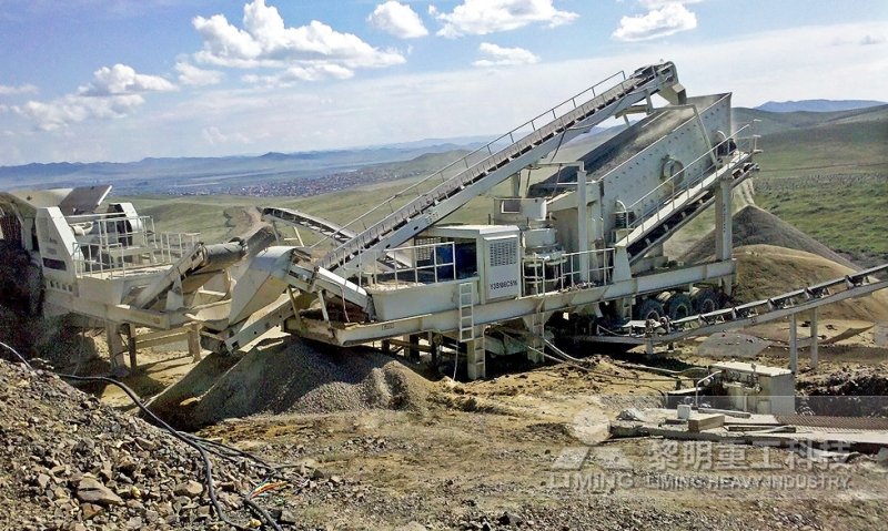 建筑垃圾處理現場